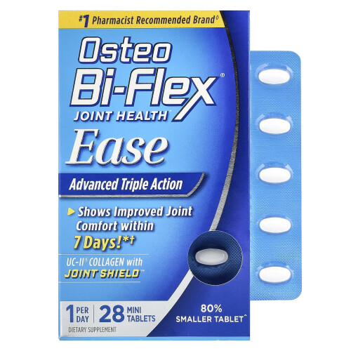 Οστεο Μπι-Φлекс, Joint Health, Ease, Advanced Triple Action, 28 Mini Tablets