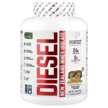 PERFECT Sports, Diesel, Nieuw-Zeelandse Wijze Isolaat, Chocolade Peanut Butter, 5 pond (2,27 kg)