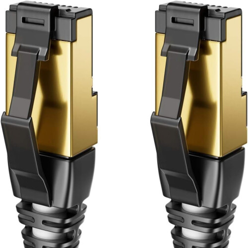 Cat8-Ethernetkabel 40 Gbit/s 2000 MHz RJ45 1