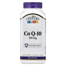 21st Century, CoQ10, 100 mg, 150 Capsule