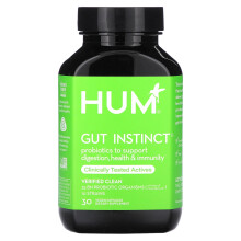 HUM Nutrition, Intuizione del Tratto Gastrointestinale, 30 Capsule Vegan