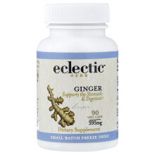 Eclectic Herb, Gember, 395 mg, 90 Veg Caps