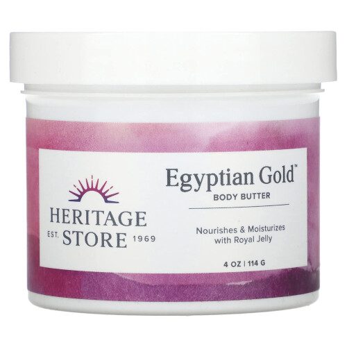 Heritage Store, Αιγυπτιακό Χρυσό, Σώμα Μπατερ, 4 oz (114 g)