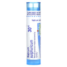 Boiron, Natrum Sulphuricum, 30C, Ca. 80 Pellets