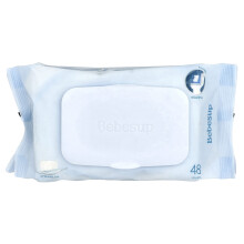 Bebesup, Bidet-Papiertaschentücher, Feuchttücher für Baby, 48 Blätter