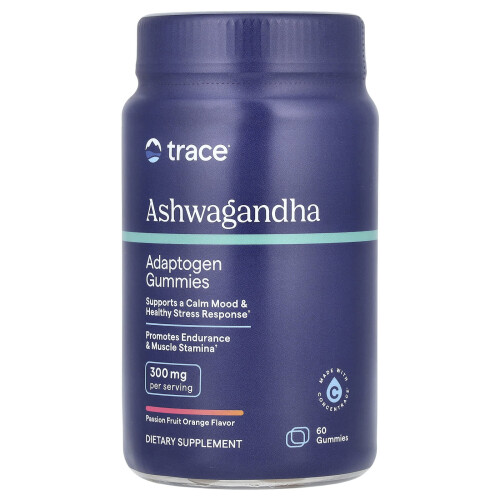 Trace Minerals Æ, Ashwagandha Γεμιστά, Πασχαλινό Φρούτο Πορτοκαλιού, 60 Γεμιστά