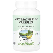 Maxi Health, Maxi Μαγνήσιο Φύλλα, 90 Maxicaps