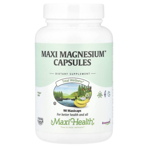 Maxi Health, Maxi Μαγνήσιο Φύλλα, 90 Maxicaps