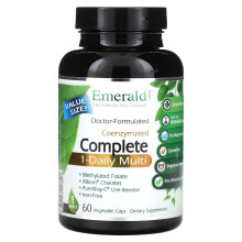 Emerald Laboratories, CoEnzyme Complete 1-Dagelijkse Multivitamine, 60 VEG-kapsules