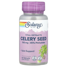 Solaray, Selderijzaad, Vital Extracts, 100 mg, 30 VegCaps
