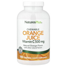 NaturesPlus, Mumska Apelsinjuice, Vitamin C, Naturlig Apelsin, 180 Tabletter