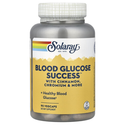 Solaray, Bloed Glucosesucces, 90 VegCaps