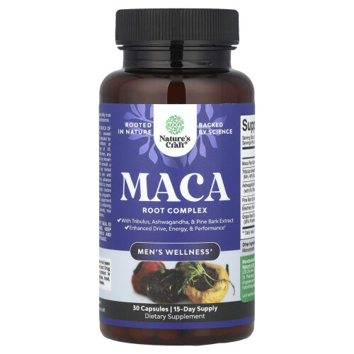 Nature's Craft, Maca-Wurzel-Komplex für Männer