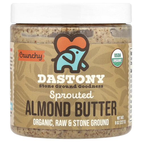 Dastony, Sprutad mandelmassa, Crunchy, 8 oz (227 g)