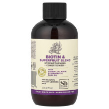 Soapbox, Acondicionador para Fortalecer, Biotina y Superfruta, 3.3 fl oz (97 ml)