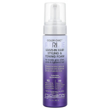Giovanni, Färg Chic, Lila Långvarig Hårvård & Tonings Foam, 7 fl oz (207 ml)