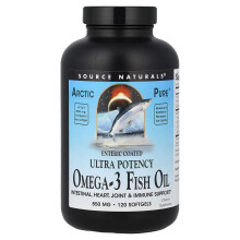 Source Naturals, Arctic Pure, Fischöl, 850 mg, 120 Weichgel