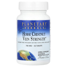 Planetary Herbals, Força Vascular de Castanha de Cava, 42 Comprimidos