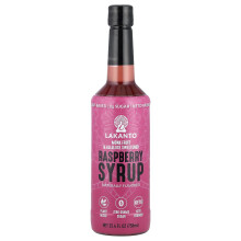 Lakanto, Raspberry Syrup, 25.4 fl oz (750 ml)