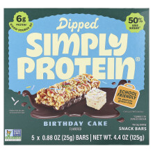 Simply Protein, Dips do snackingu, Urodziny, 5 sztuk, 0,88 oz (25 g) każda