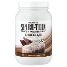 NaturesPlus, Spiru-Tein, Pălătură de Proteine, Chocolate, 3.7 lbs (1,680 g)