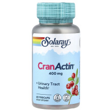 Solaray, CranActin, 400 mg, 60 VegCaps