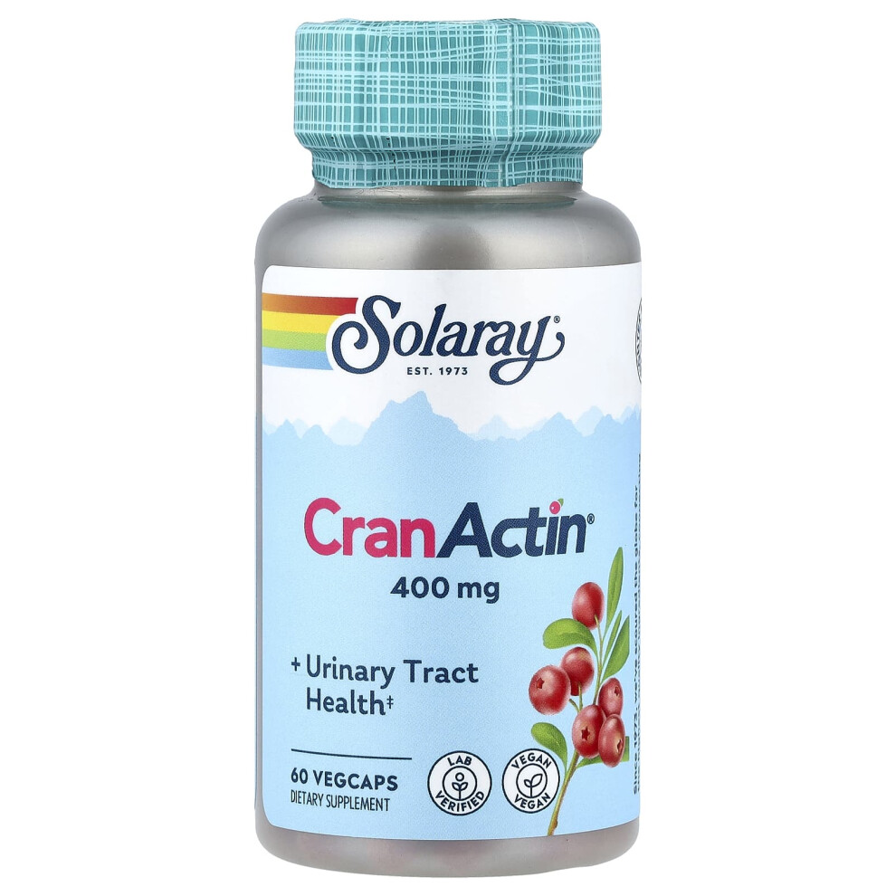Solaray , Cranactin, 400 Mg, 60 Vegcaps
