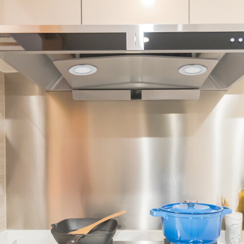 Hotte aspirante LED pour cuisinières intégrées 2