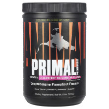 Animal, Primitief Poeder, Voorbereidingswerk, Vruchtenwatermeloen, 17,9 oz (507,5 g)
