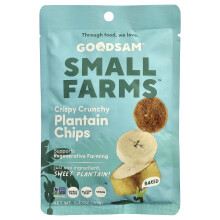 GoodSam, Granjas Pequeñas, Papas Crunchy, Plátano, 0.7 oz (20 g)