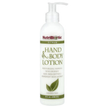 NutriBiotic, Hand & Lichaam Lotion, Citroen, 8 fl oz (236 ml)