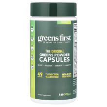 Greens First, PRO Fitonutrientes Antioxidantes Superalimento, 180 Cápsulas