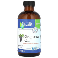 Earth's Care, Grapssädolja, 8 fl oz (236 ml)