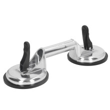 Lifter in vetro da 80KG con ventosa, lega di alluminio, nero e argento