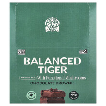 Balanced Tiger, Proteinbar, Schokoladen-Braunbrot, 12 Bars, 1,55 oz (44 g) Jeder
