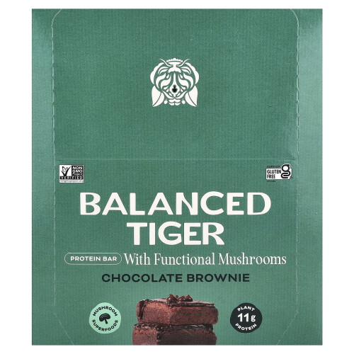 Balanced Tiger, Πρωτεΐνη Μπάρ, Καραμέλα Μοσχοκάρυδο, 12 Μπάρ, 1.55 oz (44 g) Κάθε