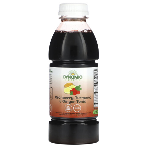 Dynamic Health, Κρανμπέρι, Τυρκόπιτα & Ginger Tonic, 16 fl oz (473 ml)