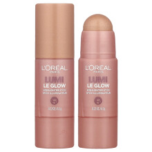 L'Oréal, Lumi, Le Glow Highlighter Stick, 640 Glowy Sparkling Rosé, 0,22 oz (6,5 g)