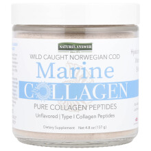 Nature's Answer, Meereskollagen, Wild gefangener norwegischer Kabeljau, Unflaviert, 4.8 oz (137 g)