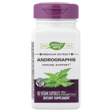 Nature's Way, Andrographis, 60 Vegan Capsuler