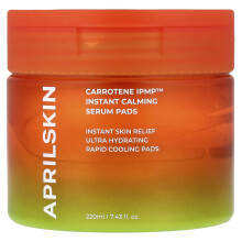 April Skin, Carotin IPMP Instant Kalmen Serum Pads, 7,43 fl oz (220 ml)