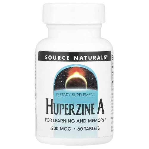 Source Naturals, Huperzin A, 200 mcg, 60 Tabletten