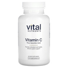 Vital Nutrients, Vitamin C, 120 Veganskapslar