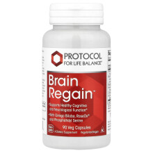 Protocol for Life Balance, Brain Regain, 90 Vegetariëne Capsules