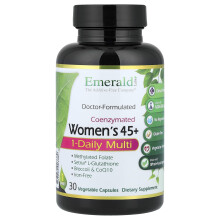 Emerald Laboratories, CoEnzymated Women's 45+, 1-Daily Multi, 30 Vegetable Caps