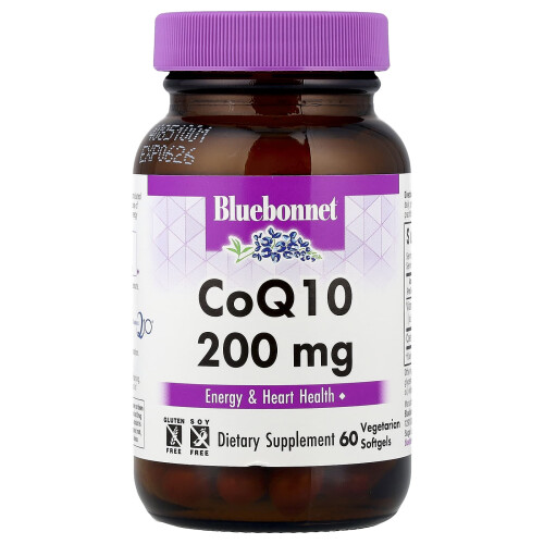 CoQ10, 200 mg, 60 vegetariánských měkkých kapslí
