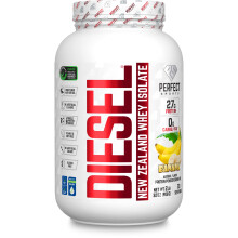 Diesel PERFECT Sports, Izolat de Proteine de Lactate din Noua Zeelandă, Banana, 2 lb (908 g)