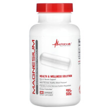 Metabolic Nutrition, Μαγνήσιο, Φορμούλα Μέγιστης Δυνατότητας, 90 Καψούλια