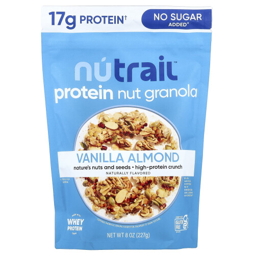 NuTrail, Protein Nut Granola, Vanilla Almond, 8 oz (227 g)