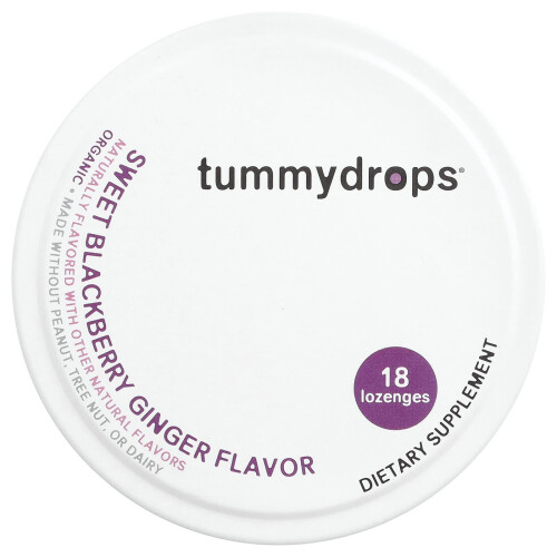 Tummydrops, Morango Preta Doce, 18 Gotas